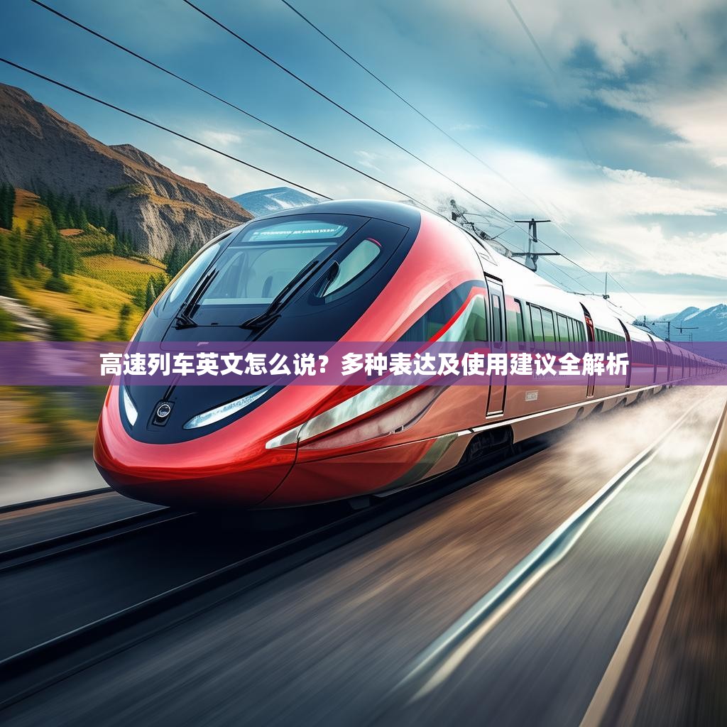 高速列车英文怎么说？多种表达及使用建议全解析