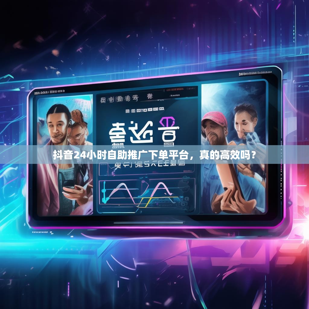 抖音24小时自助推广下单平台，真的高效吗？