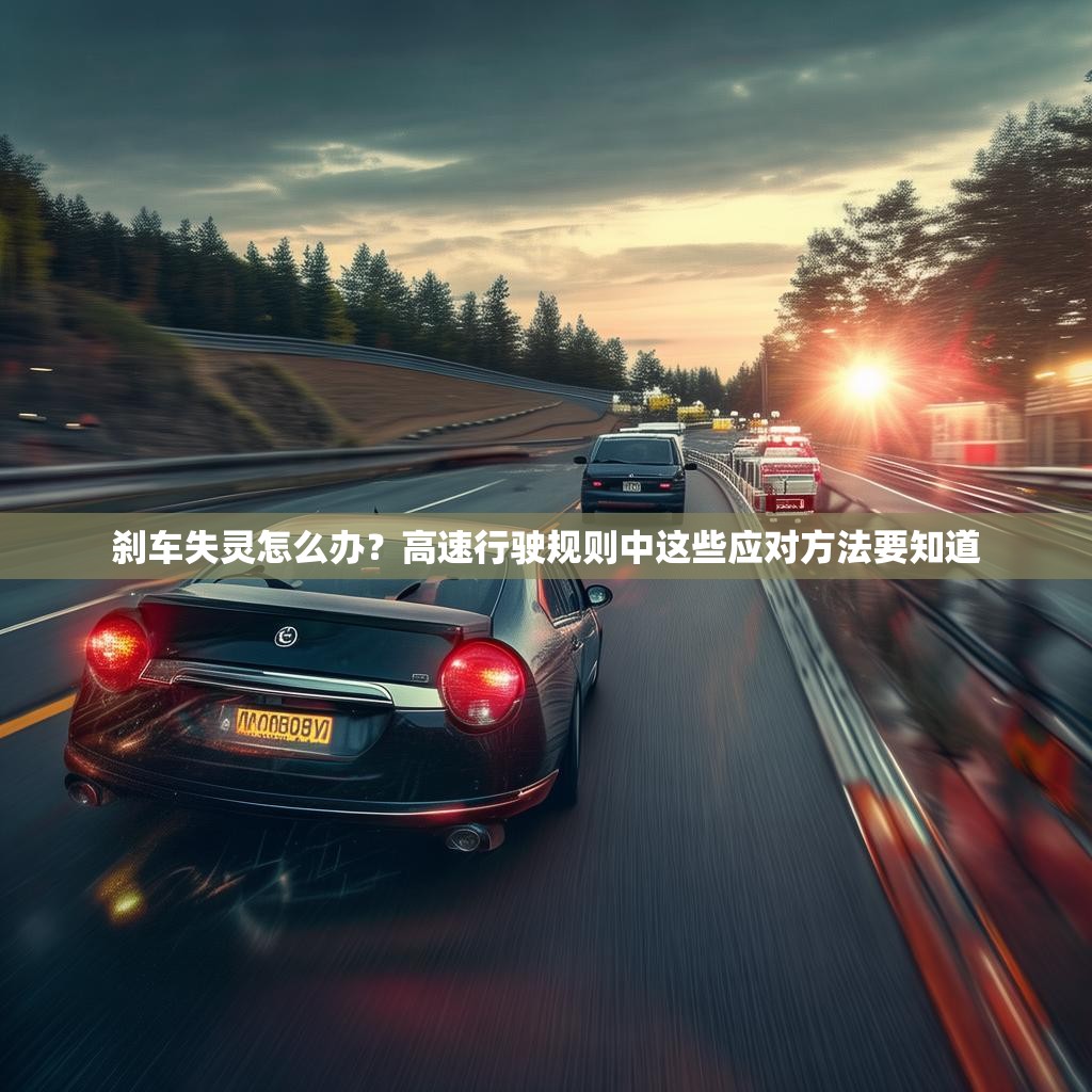 刹车失灵怎么办？高速行驶规则中这些应对方法要知道