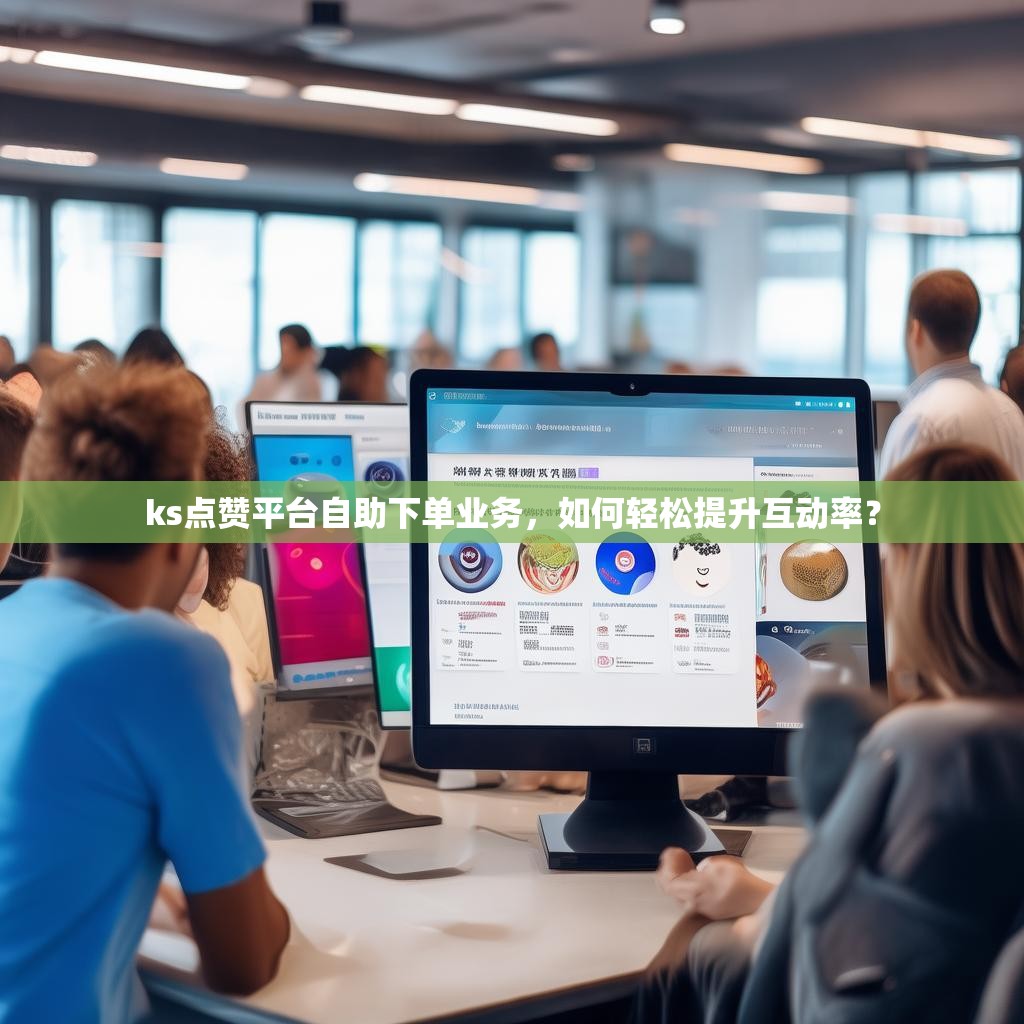 ks点赞平台自助下单业务，如何轻松提升互动率？