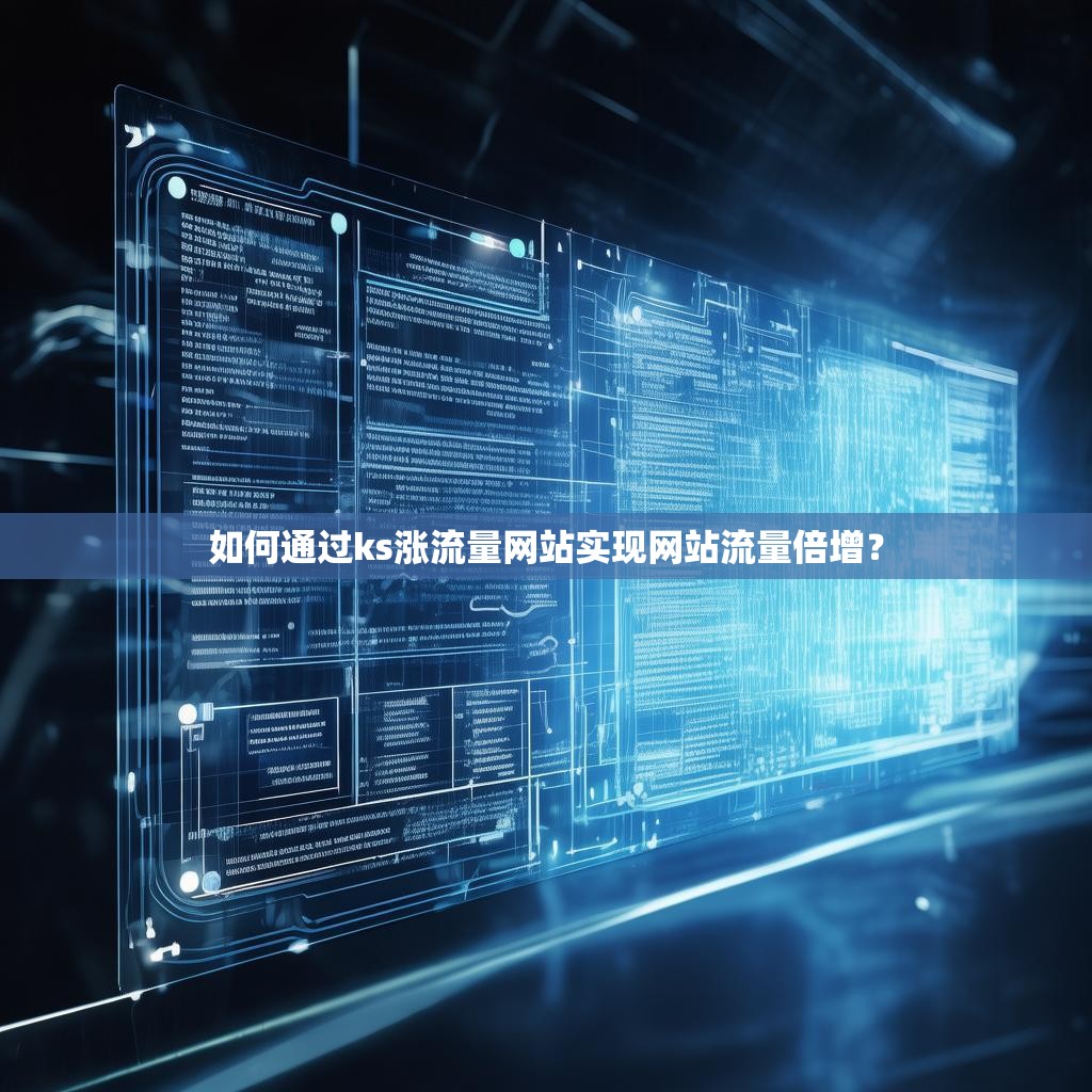 如何通过ks涨流量网站实现网站流量倍增？