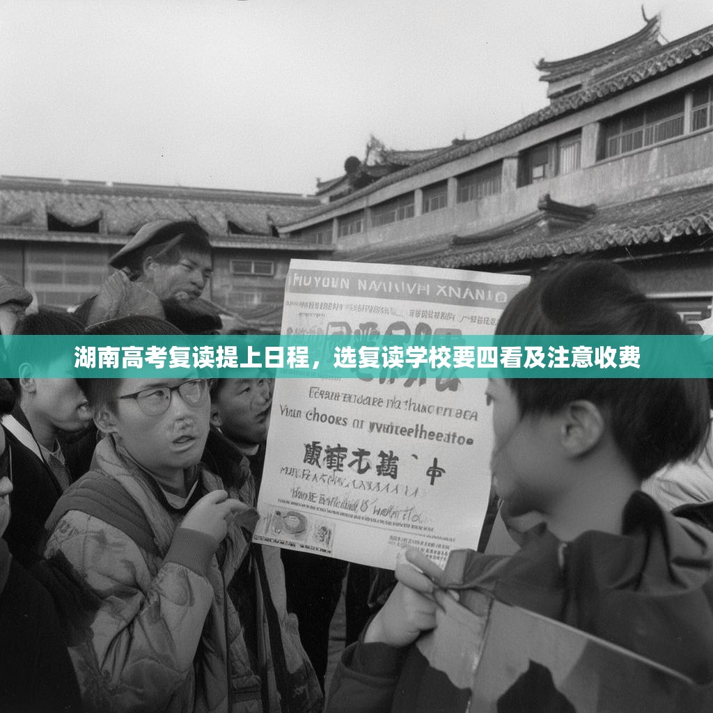 湖南高考复读提上日程，选复读学校要四看及注意收费