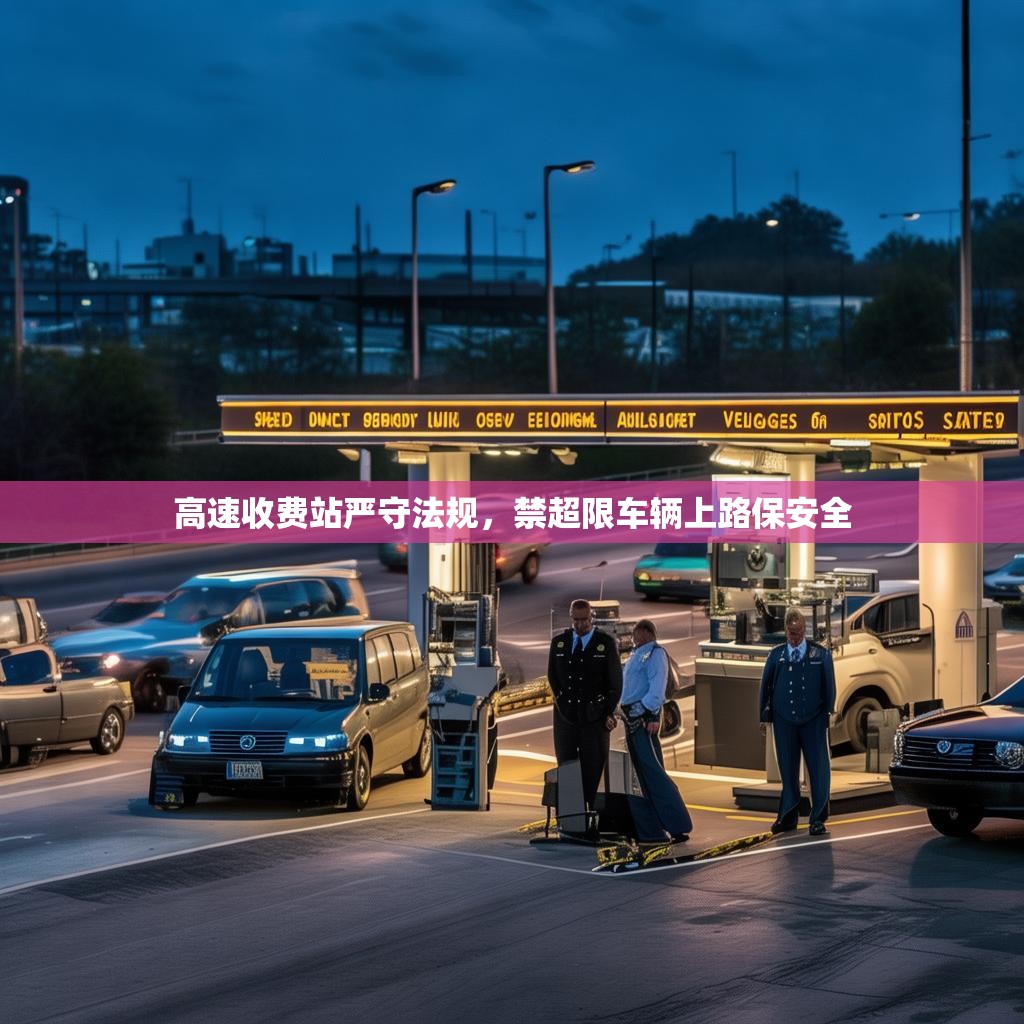高速收费站严守法规，禁超限车辆上路保安全