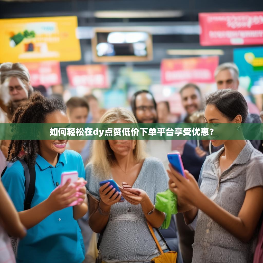 如何轻松在dy点赞低价下单平台享受优惠?