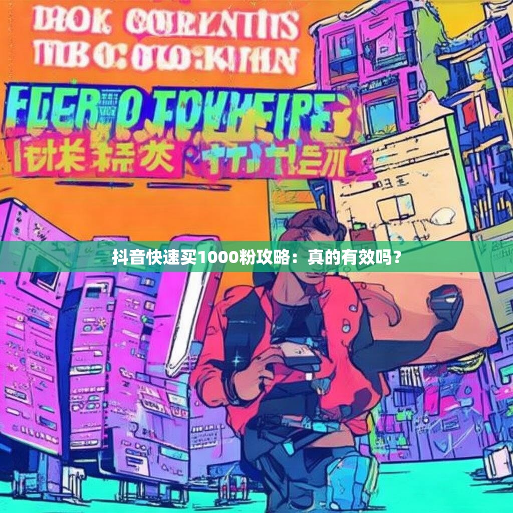 抖音快速买1000粉攻略：真的有效吗？