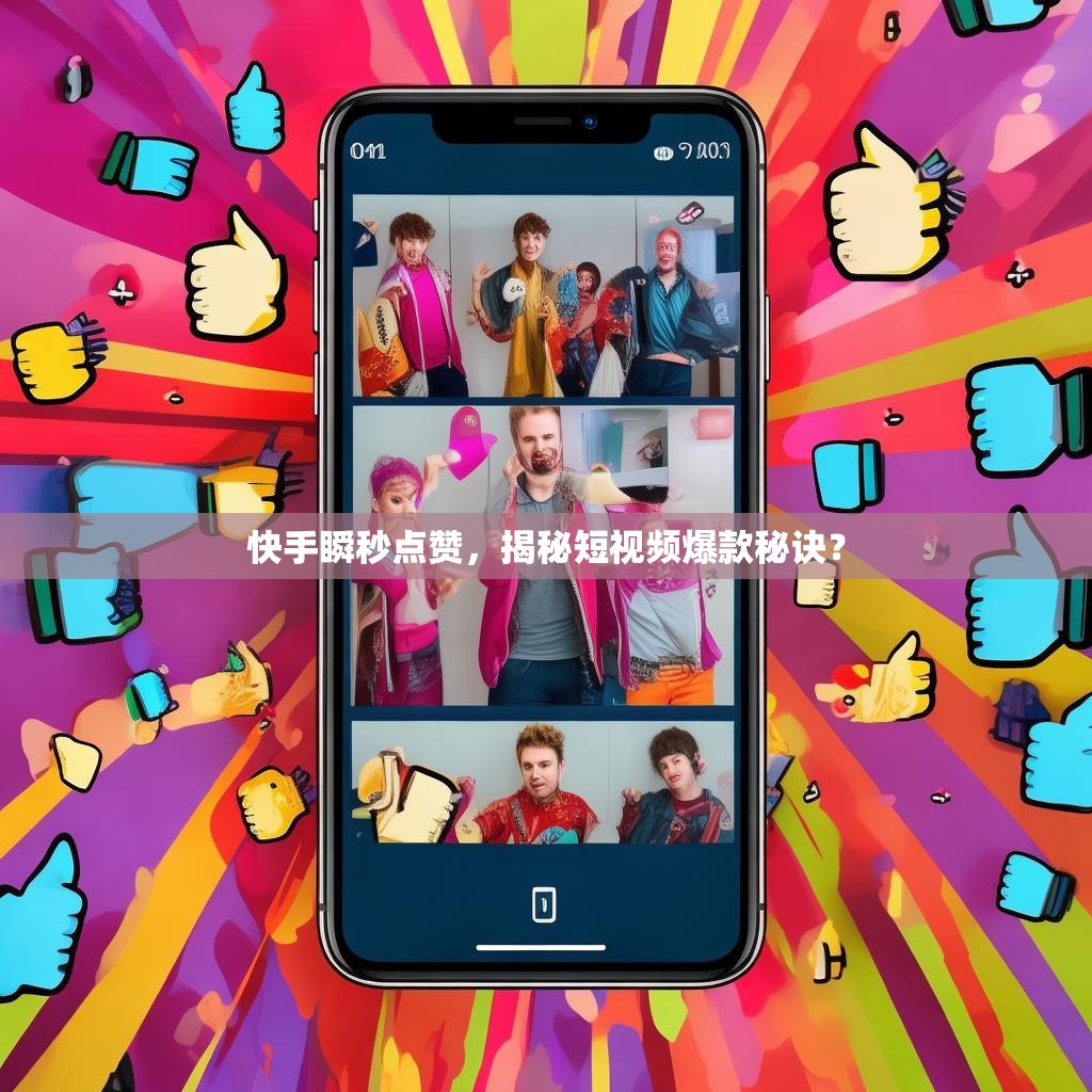 快手瞬秒点赞，揭秘短视频爆款秘诀？