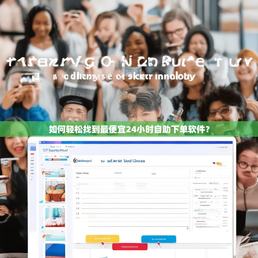 如何轻松找到最便宜24小时自助下单软件？