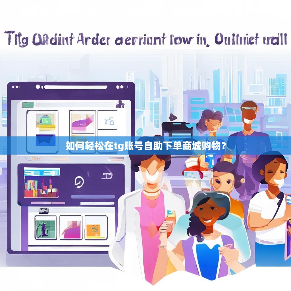 如何轻松在tg账号自助下单商城购物？