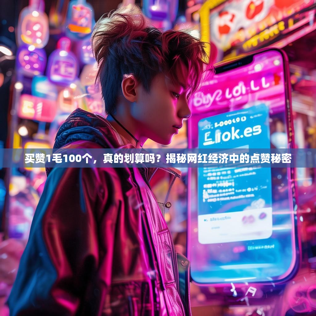 买赞1毛100个,真的划算吗?揭秘网红经济中的点赞秘密