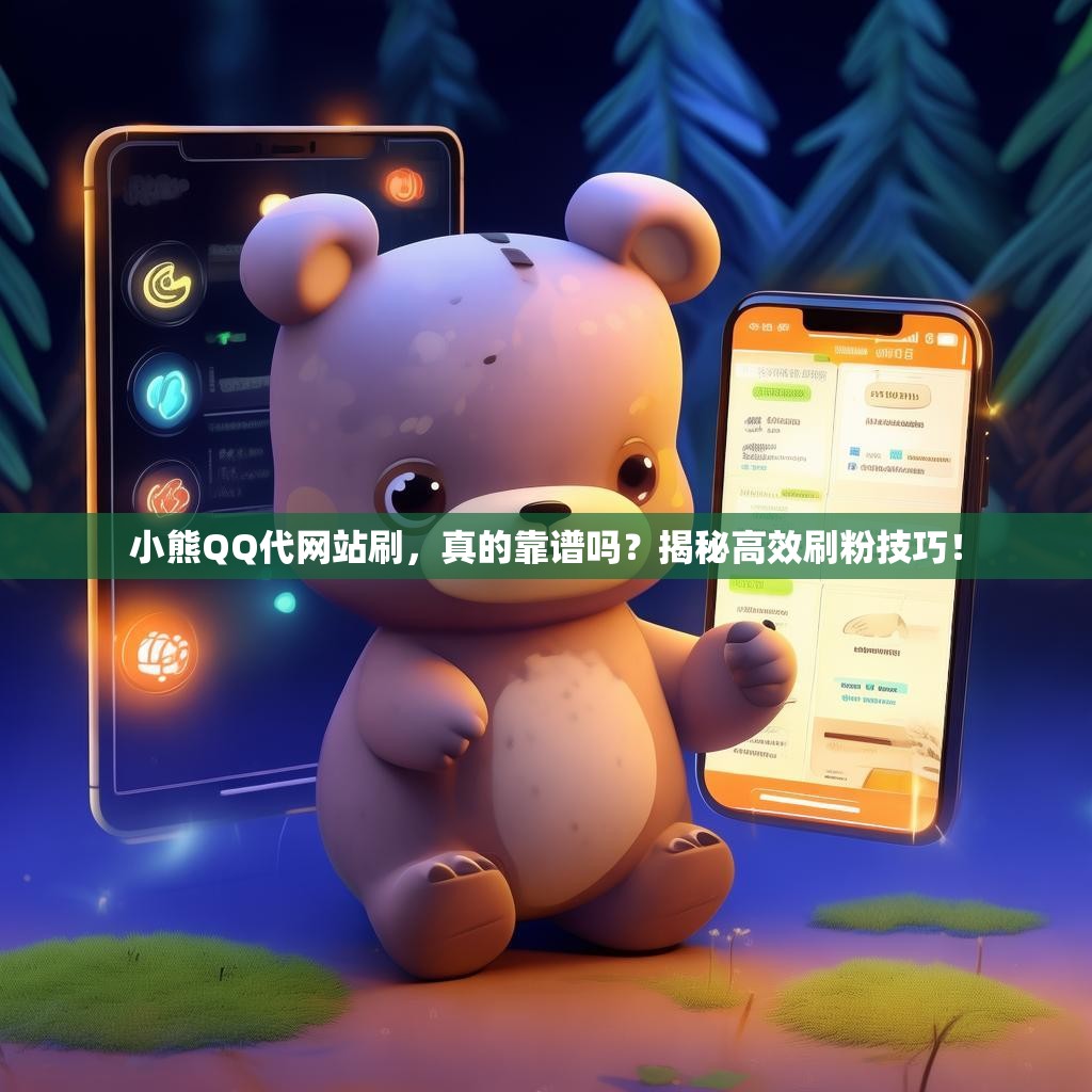 小熊QQ代网站刷，真的靠谱吗？揭秘高效刷粉技巧！