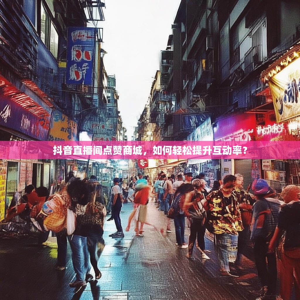 抖音直播间点赞商城，如何轻松提升互动率？