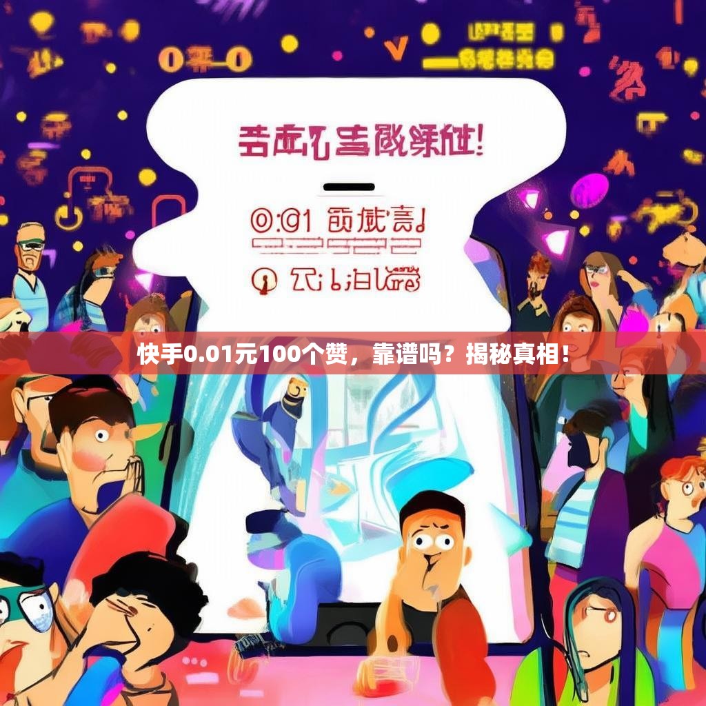 快手0.01元100个赞,靠谱吗?揭秘真相!