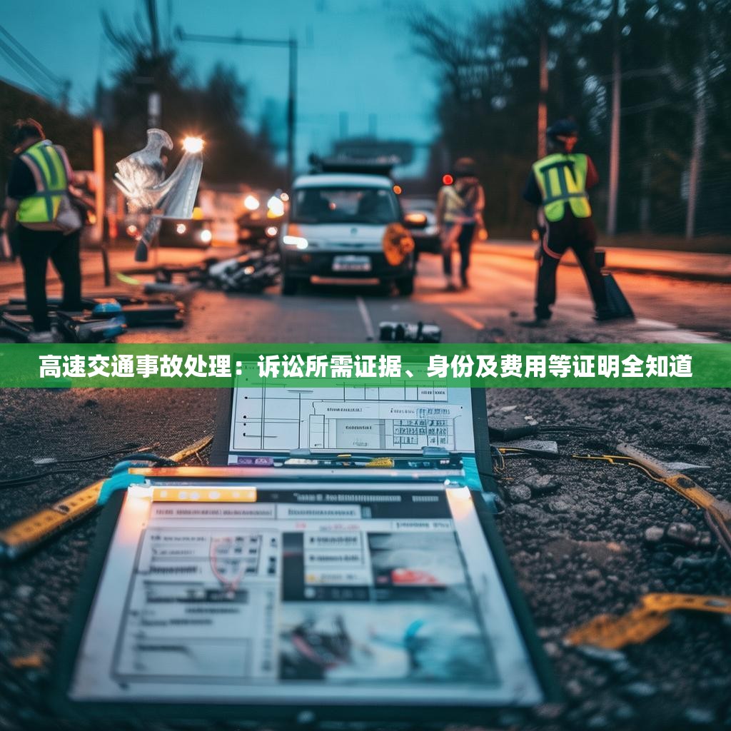 高速交通事故处理：诉讼所需证据、身份及费用等证明全知道