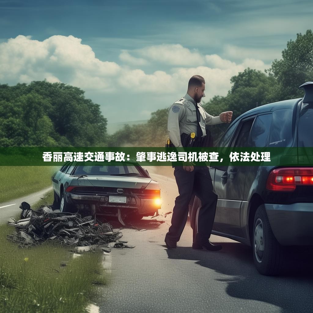 香丽高速交通事故:肇事逃逸司机被查,依法处理