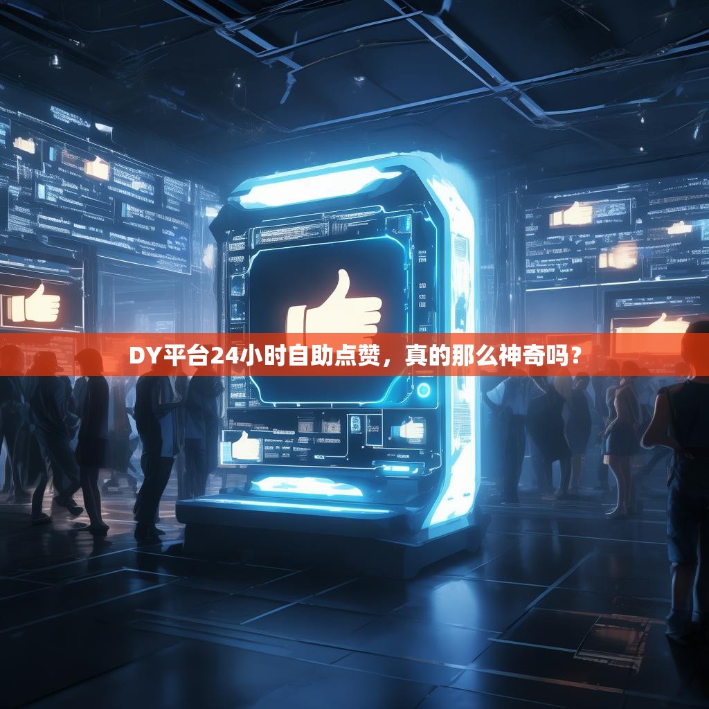 DY平台24小时自助点赞，真的那么神奇吗？