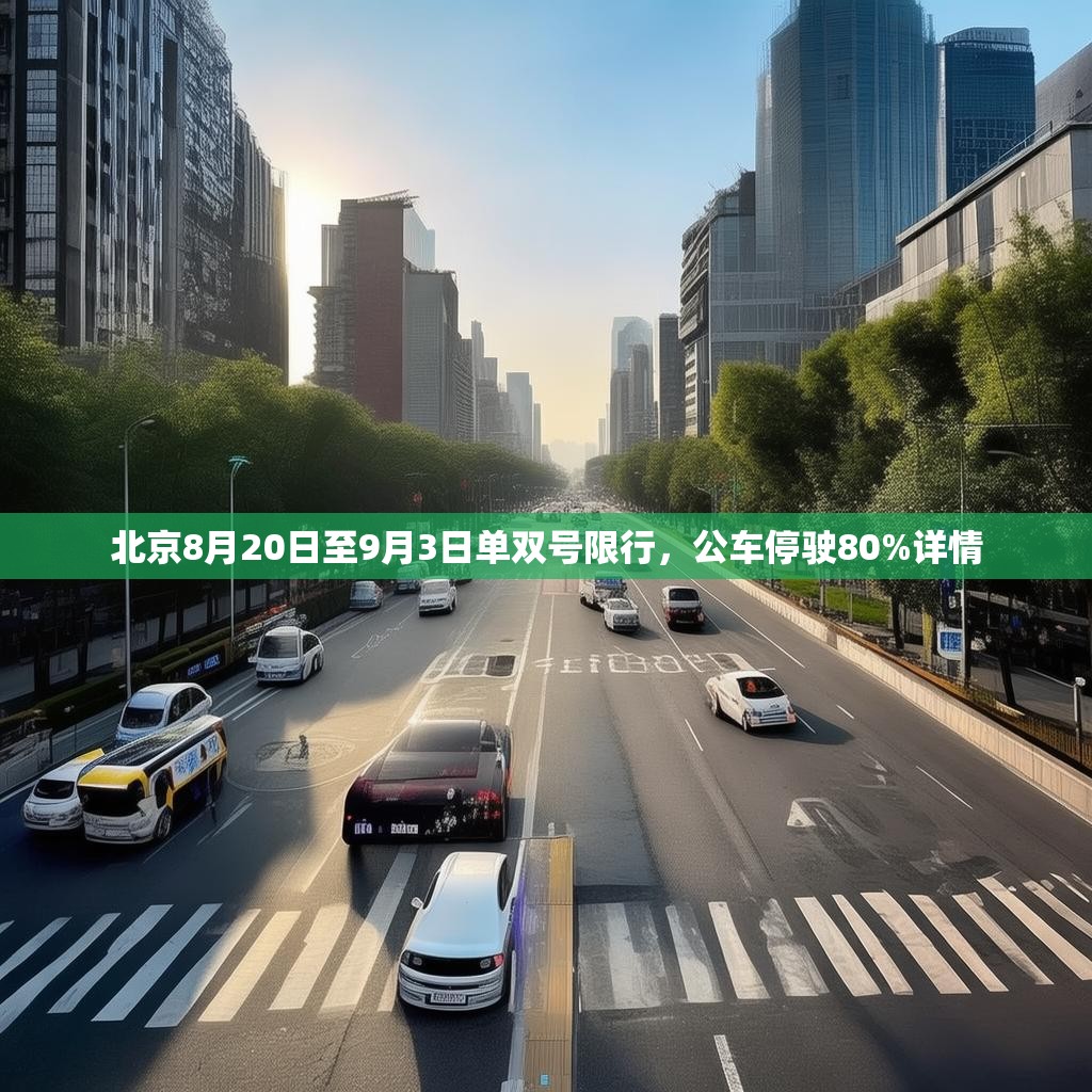北京8月20日至9月3日单双号限行,公车停驶80%详情