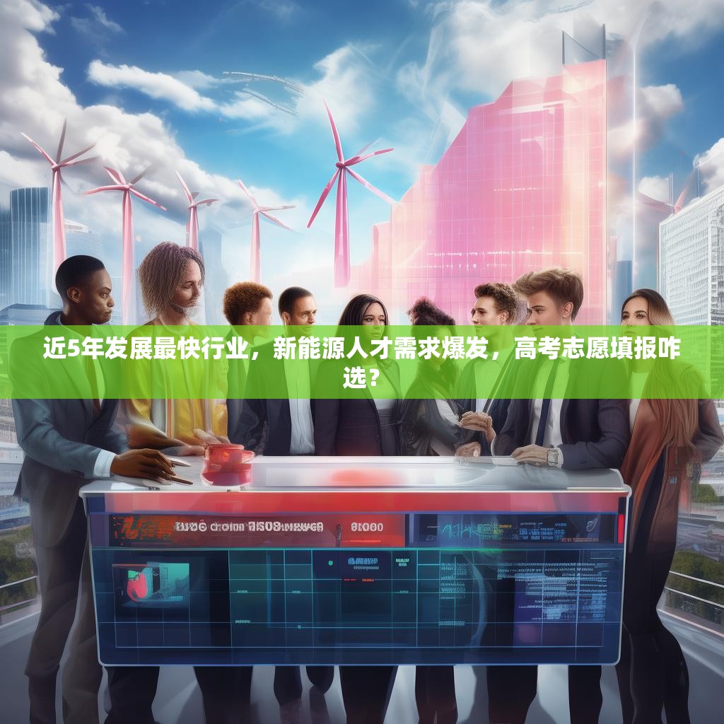 近5年发展最快行业，新能源人才需求爆发，高考志愿填报咋选？