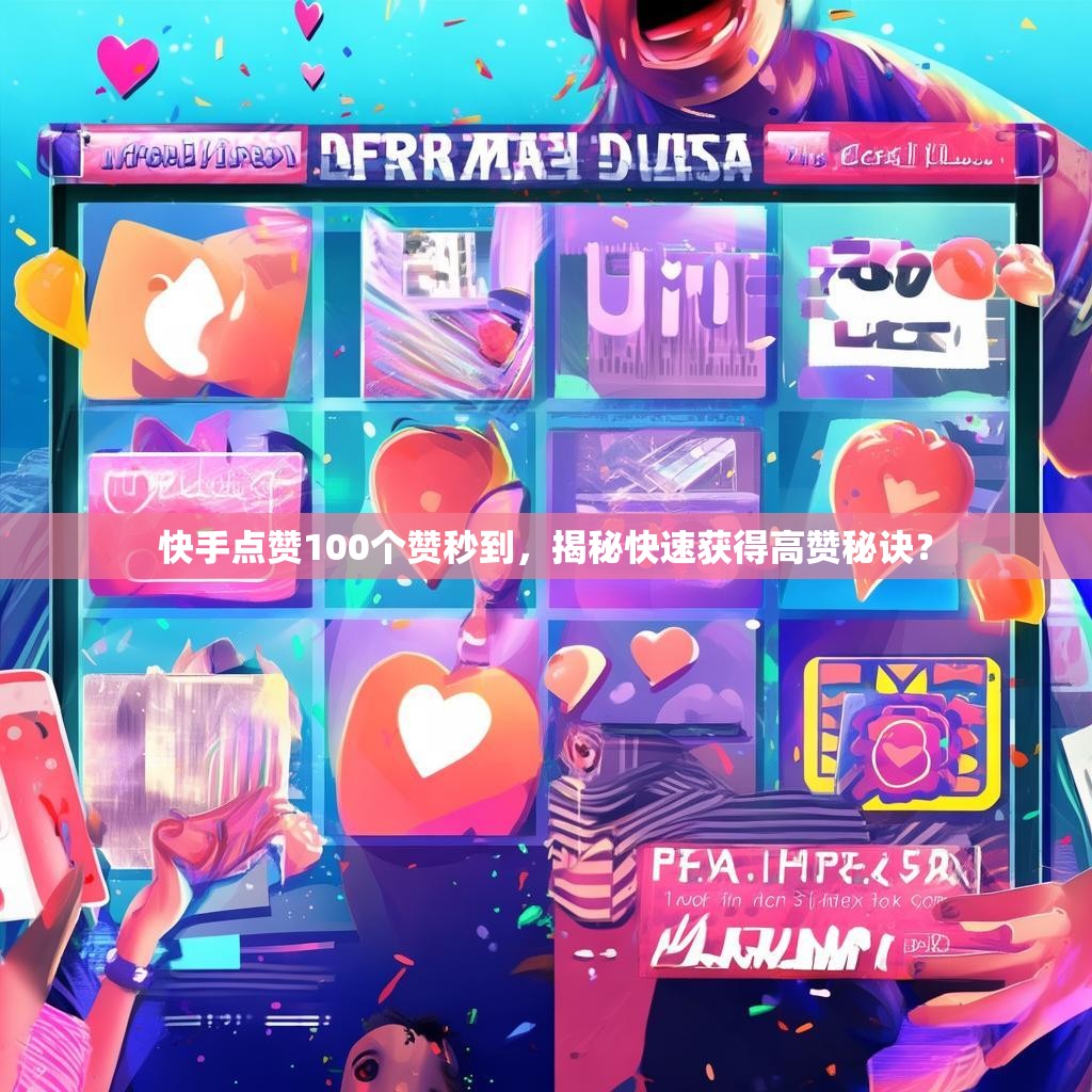 快手点赞100个赞秒到，揭秘快速获得高赞秘诀？