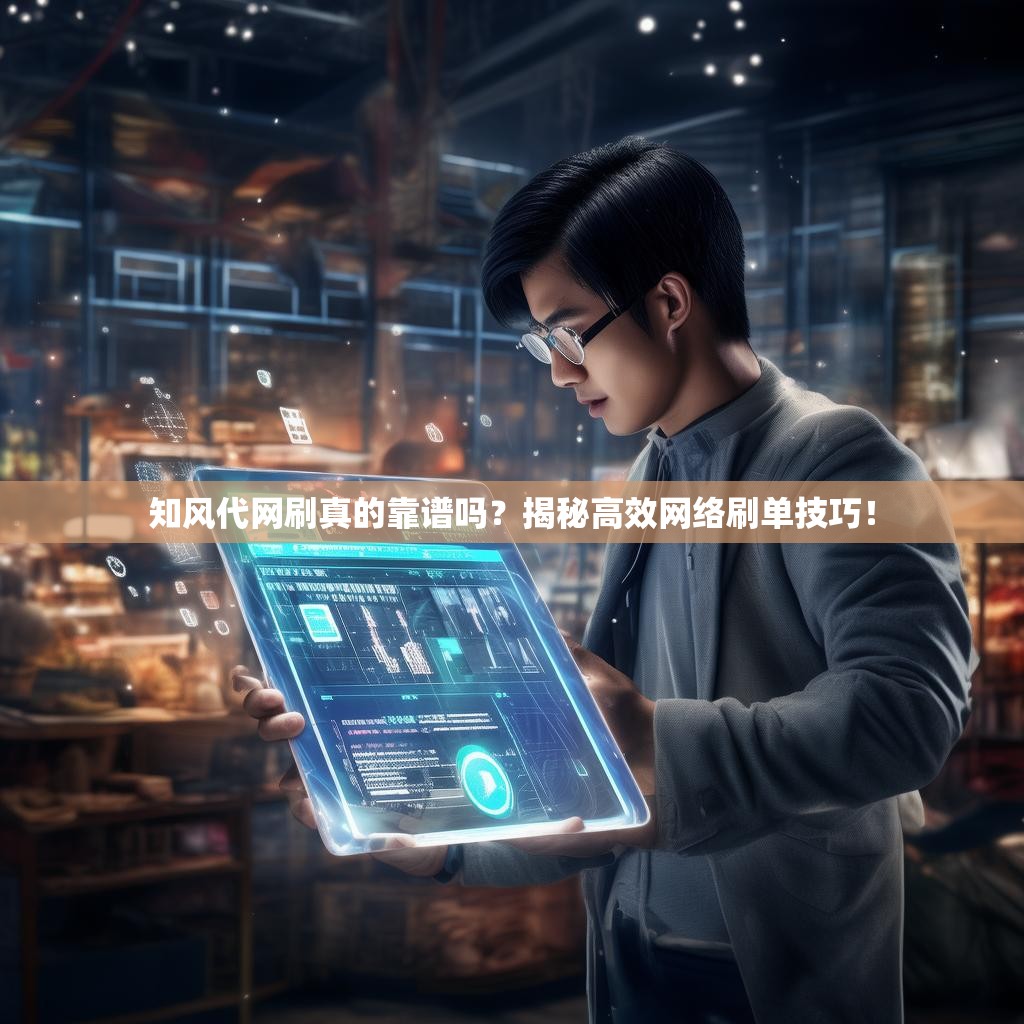 知风代网刷真的靠谱吗？揭秘高效网络刷单技巧！