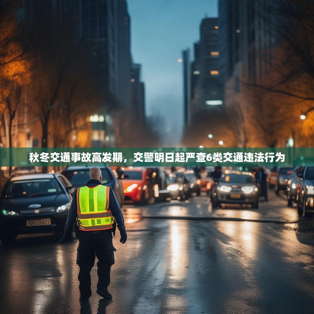 秋冬交通事故高发期，交警明日起严查6类交通违法行为
