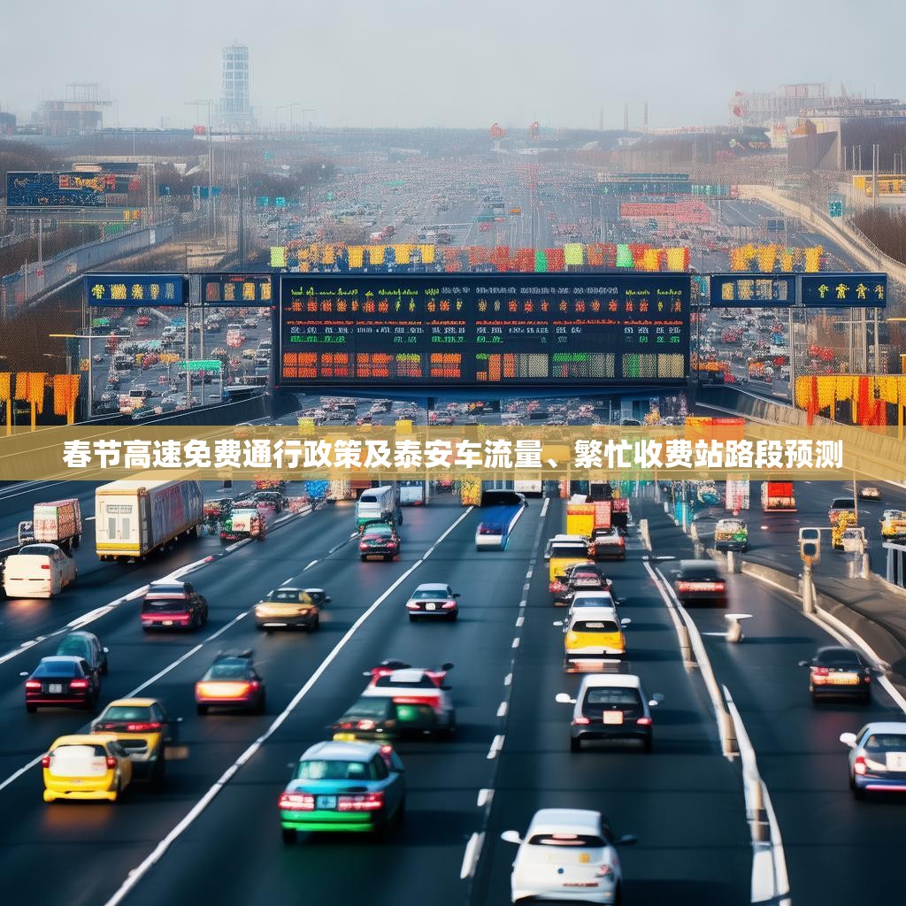 春节高速免费通行政策及泰安车流量、繁忙收费站路段预测
