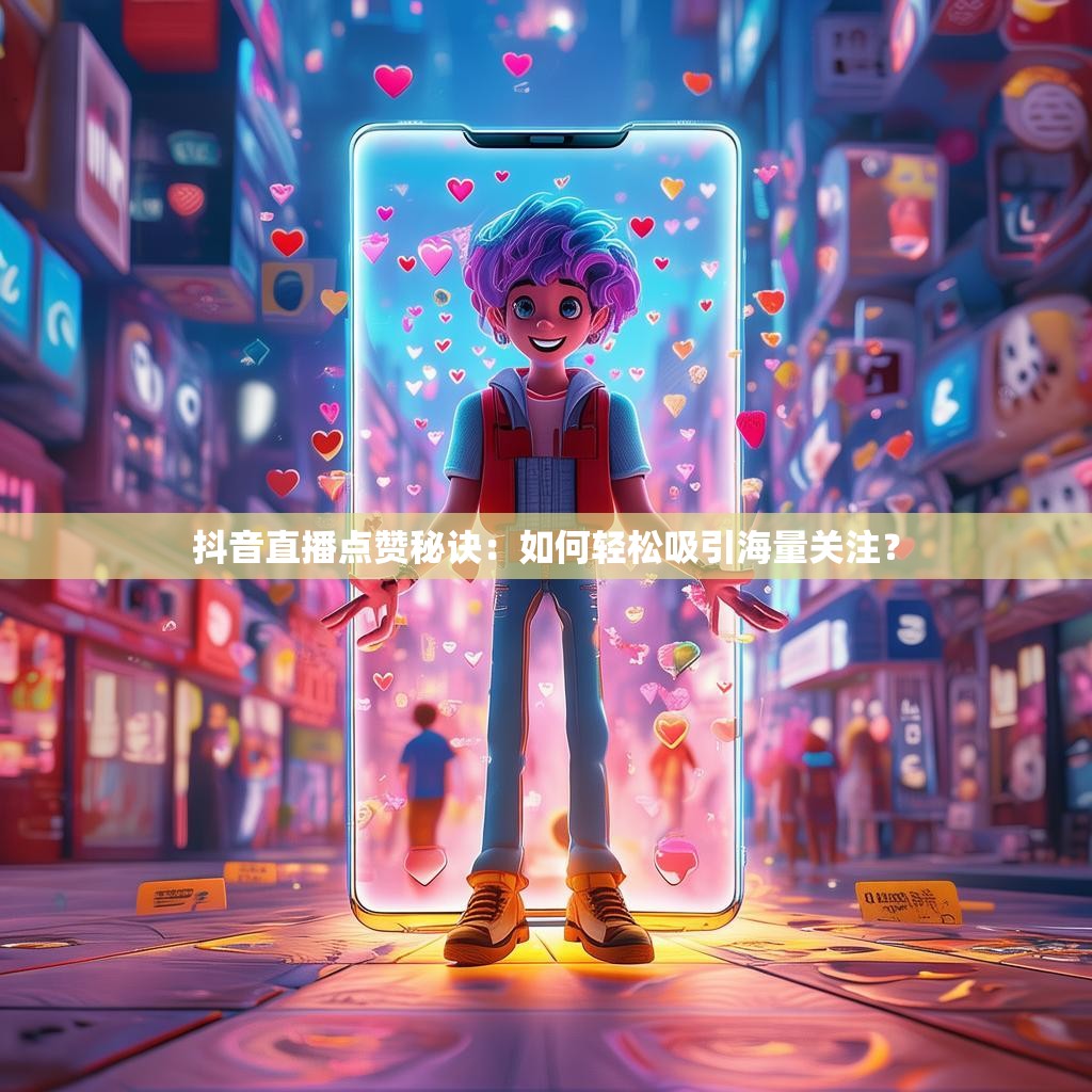 抖音直播点赞秘诀：如何轻松吸引海量关注？