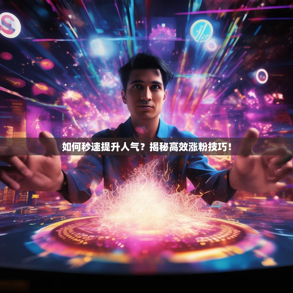 如何秒速提升人气？揭秘高效涨粉技巧！