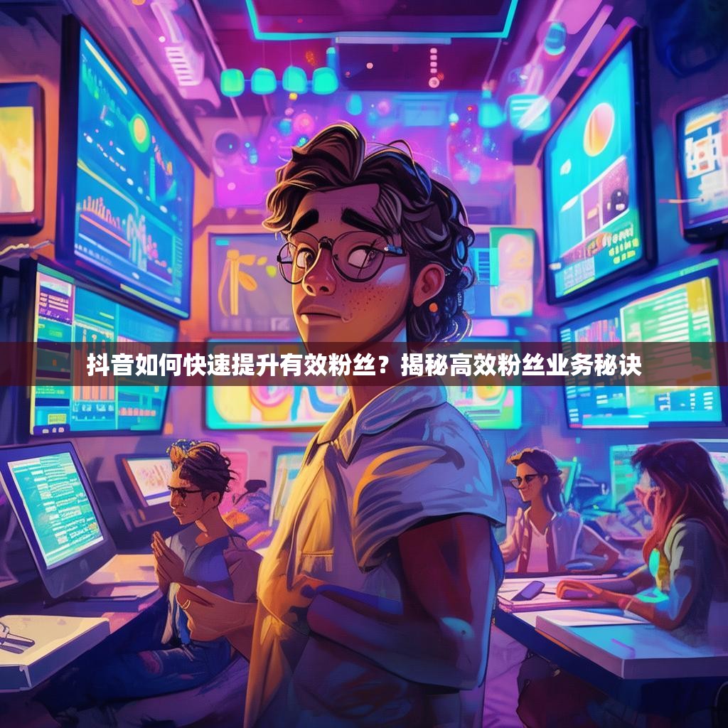 抖音如何快速提升有效粉丝？揭秘高效粉丝业务秘诀