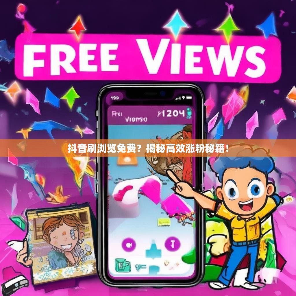 抖音刷浏览免费？揭秘高效涨粉秘籍！