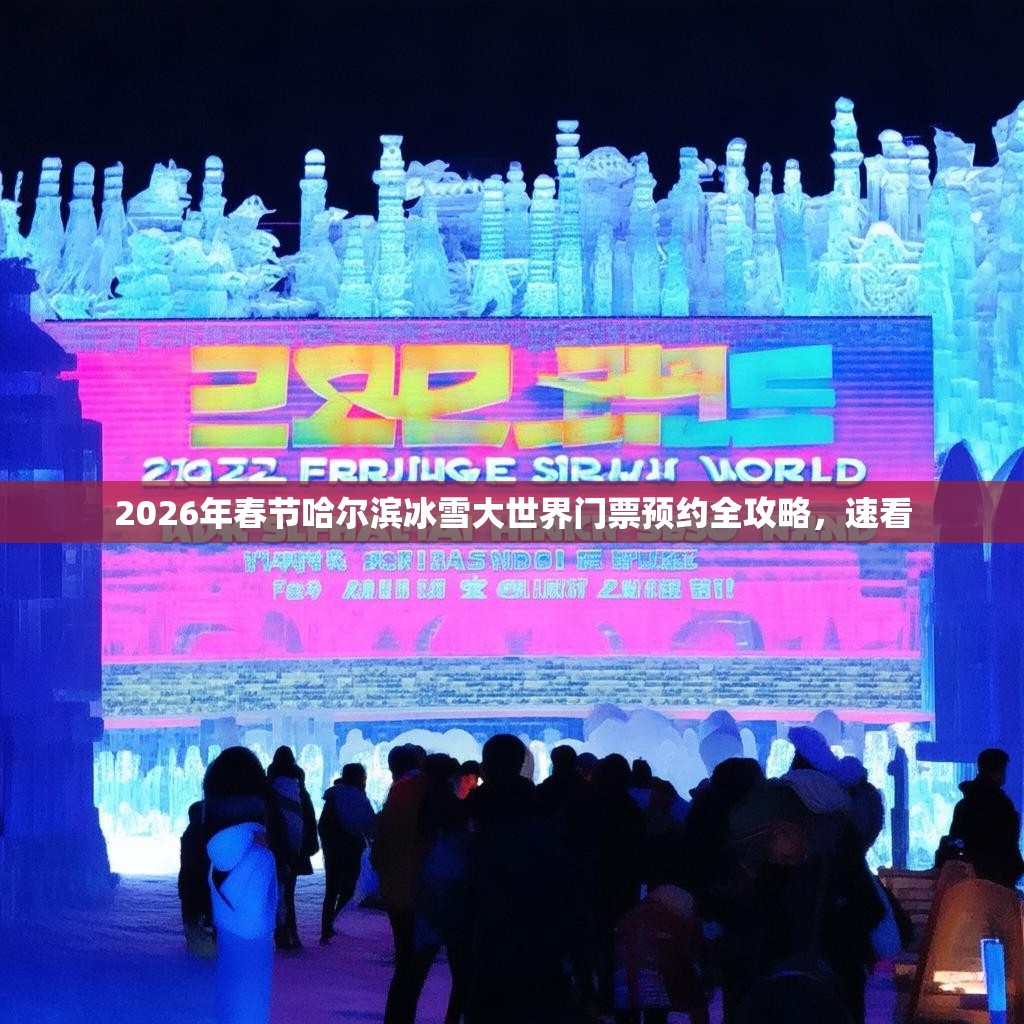 2026年春节哈尔滨冰雪大世界门票预约全攻略，速看