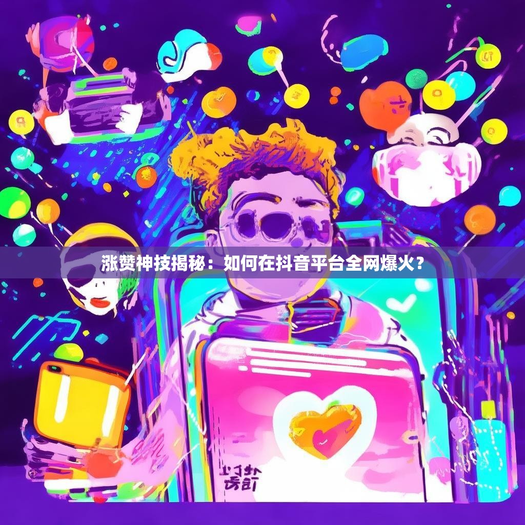 涨赞神技揭秘：如何在抖音平台全网爆火？