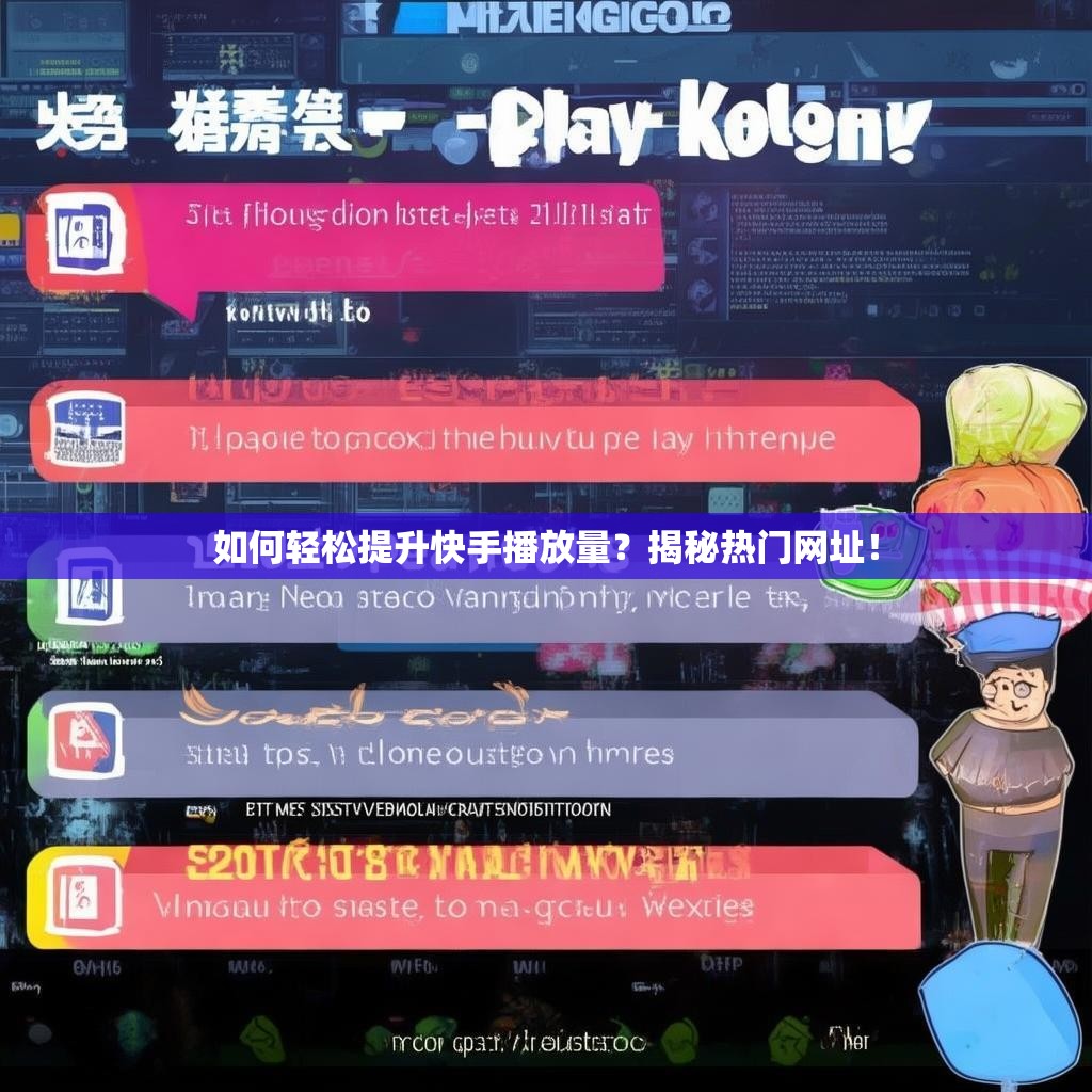 如何轻松提升快手播放量？揭秘热门网址！