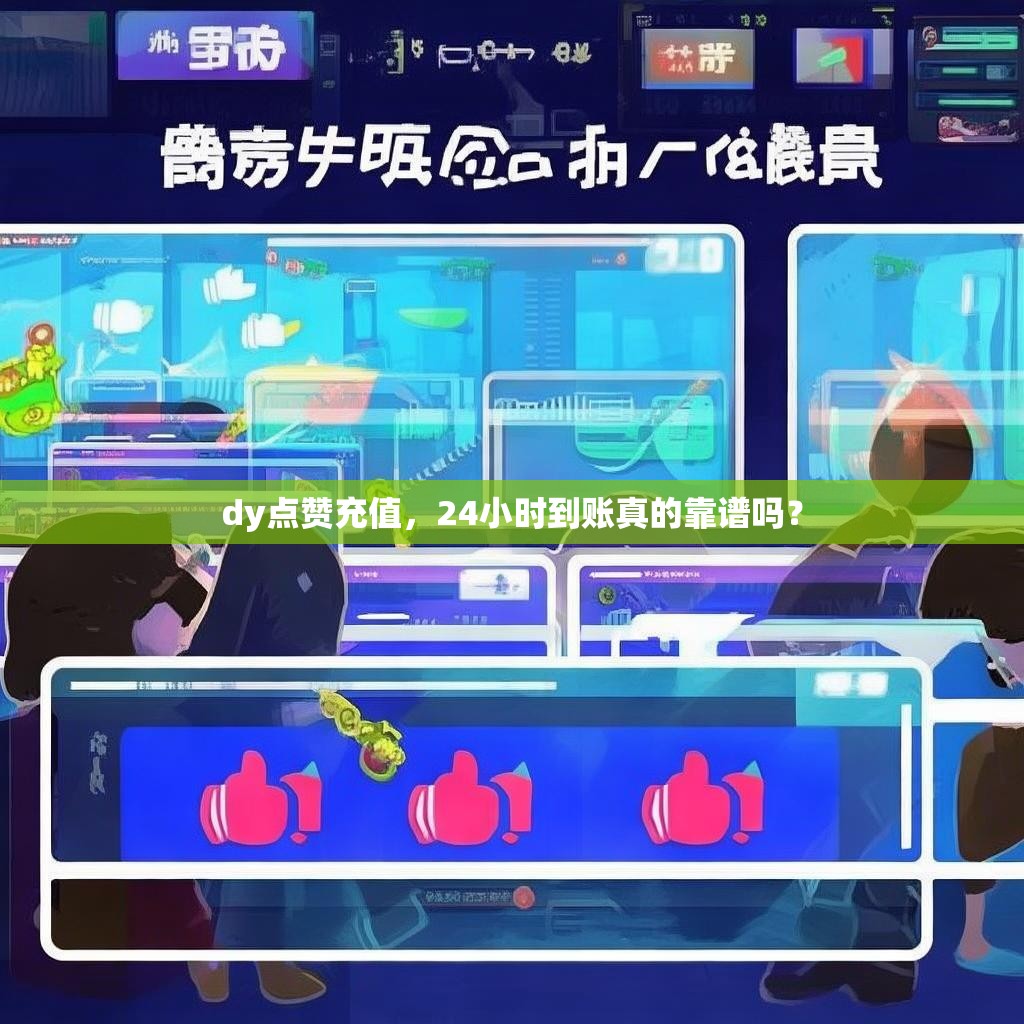 dy点赞充值，24小时到账真的靠谱吗？