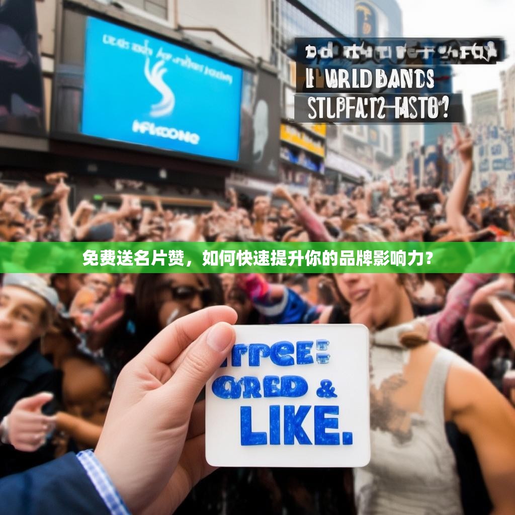 免费送名片赞，如何快速提升你的品牌影响力？
