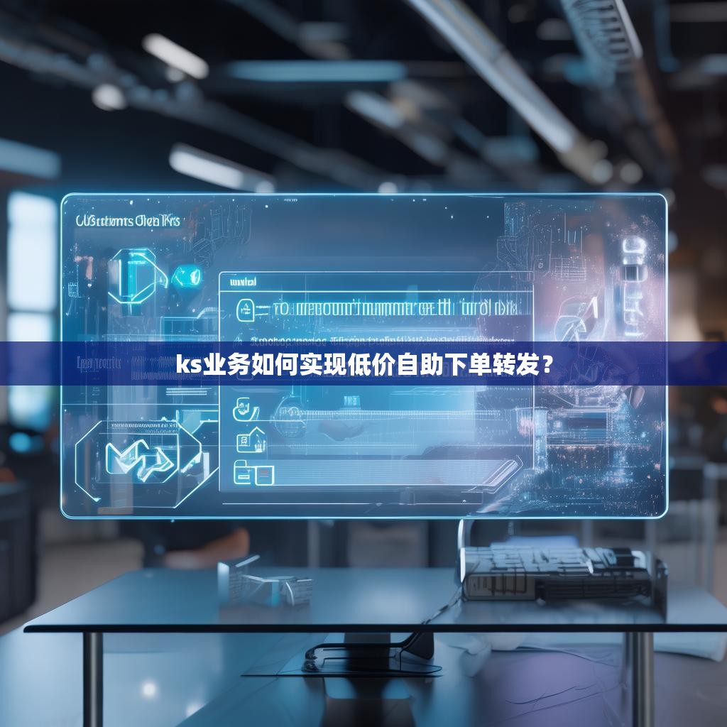 ks业务如何实现低价自助下单转发？