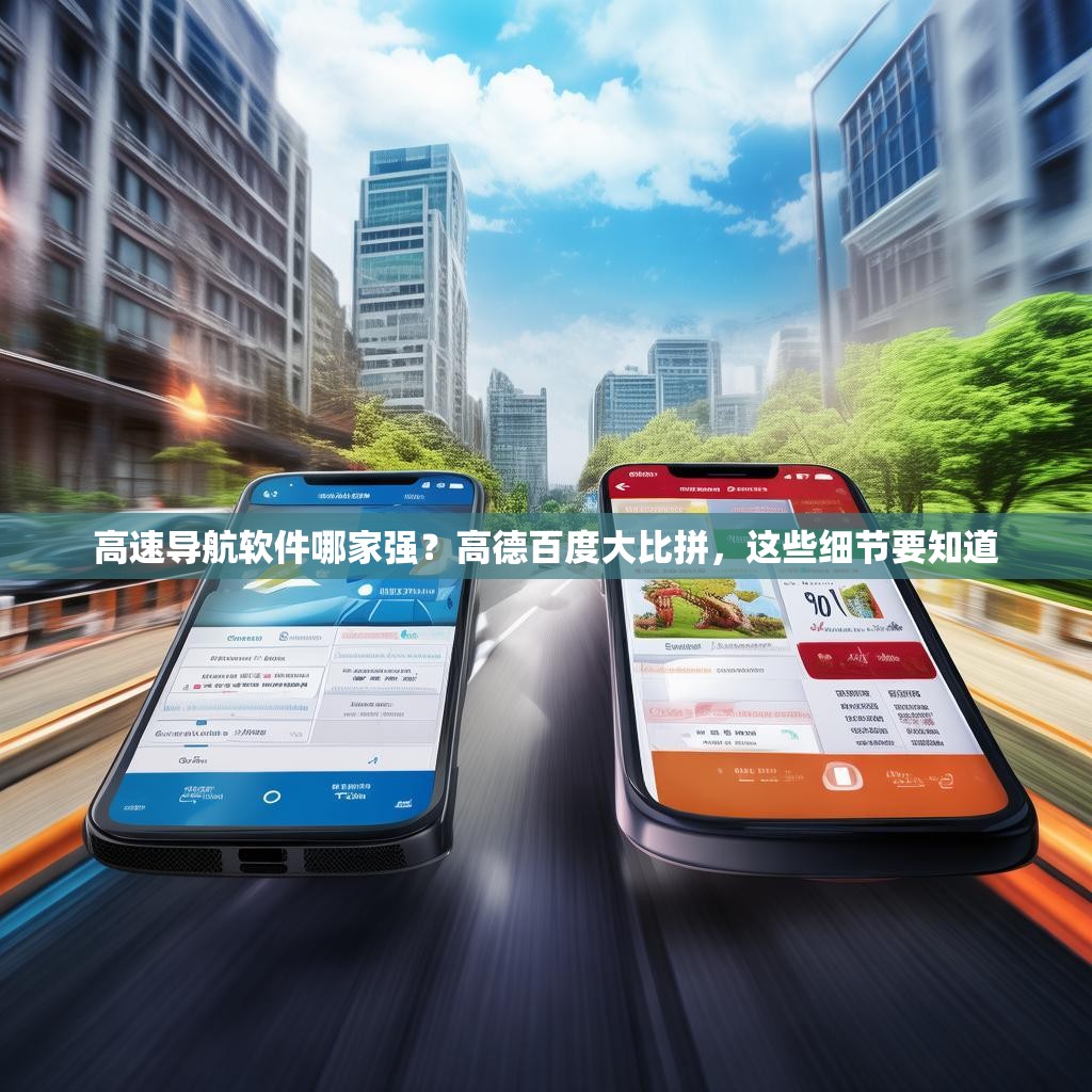 高速导航软件哪家强？高德百度大比拼，这些细节要知道