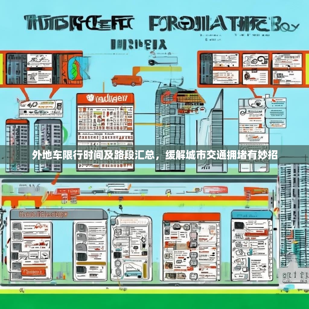 外地车限行时间及路段汇总，缓解城市交通拥堵有妙招