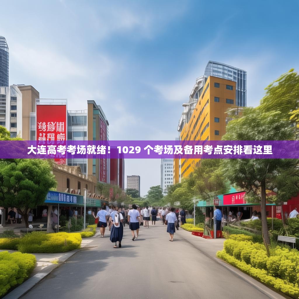 大连高考考场就绪！1029 个考场及备用考点安排看这里