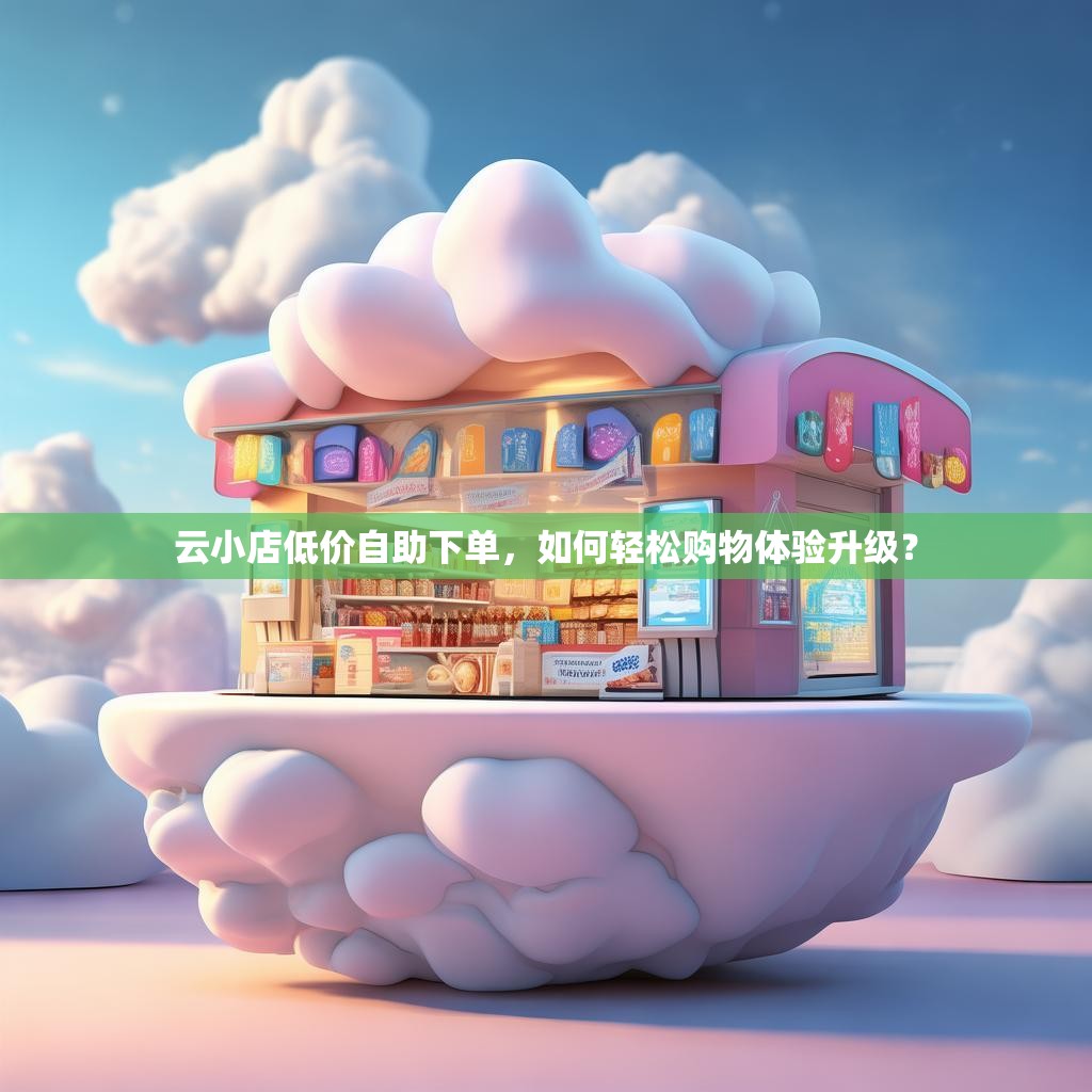 云小店低价自助下单，如何轻松购物体验升级？