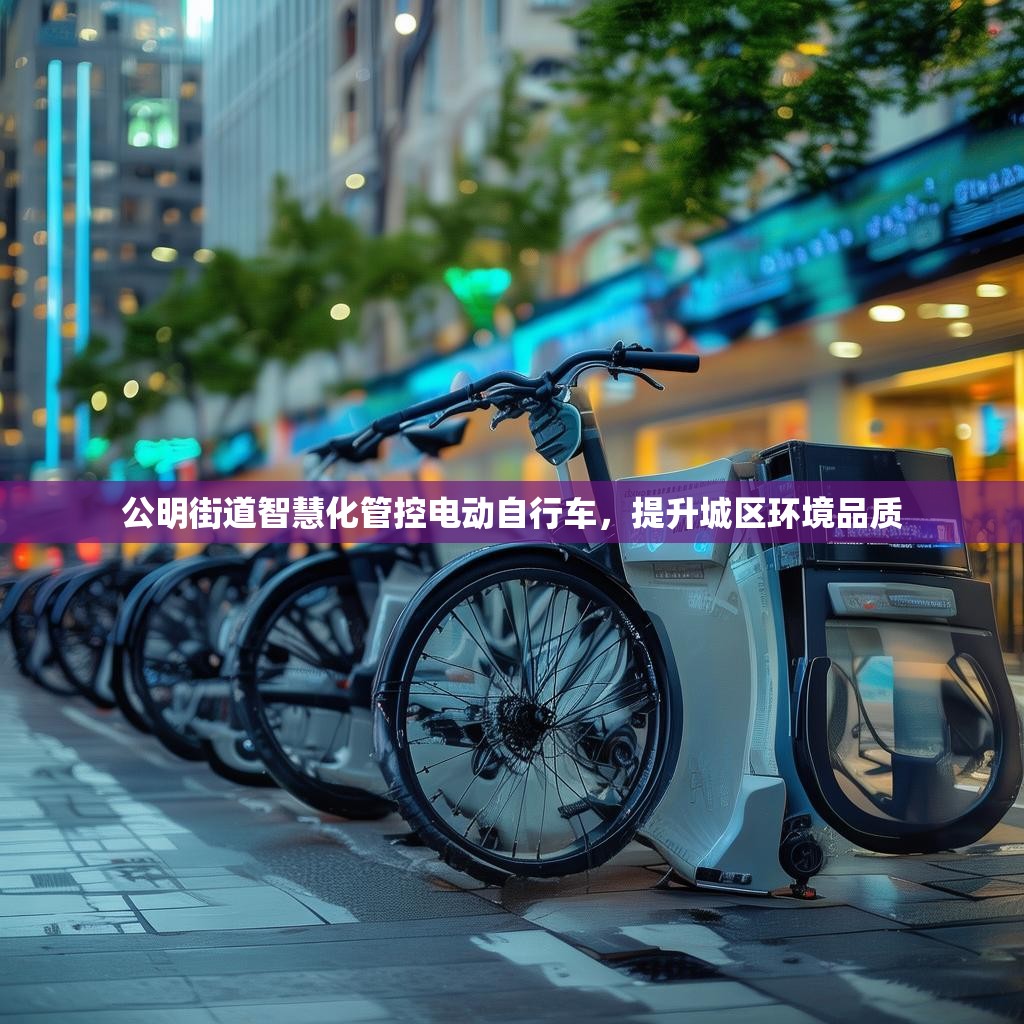 公明街道智慧化管控电动自行车，提升城区环境品质