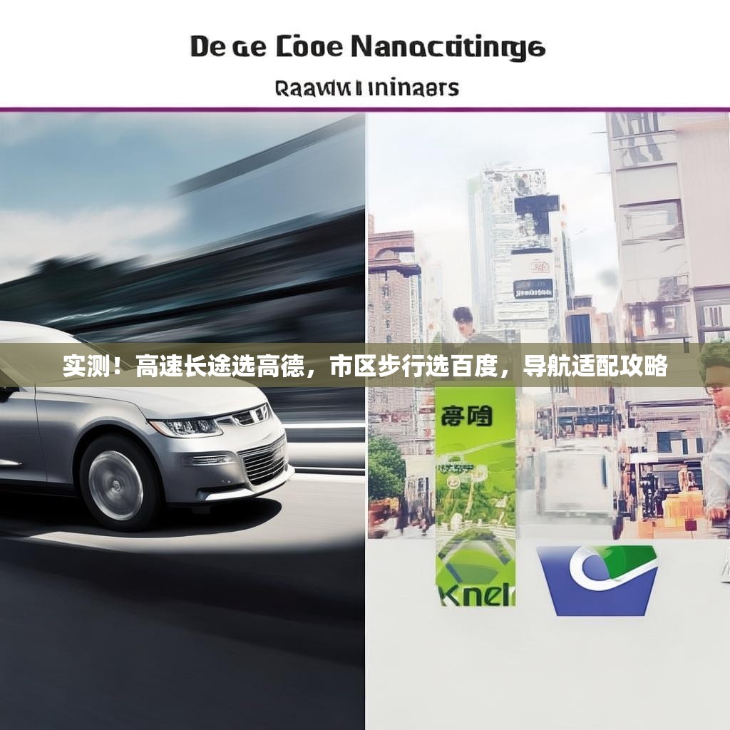 实测！高速长途选高德，市区步行选百度，导航适配攻略