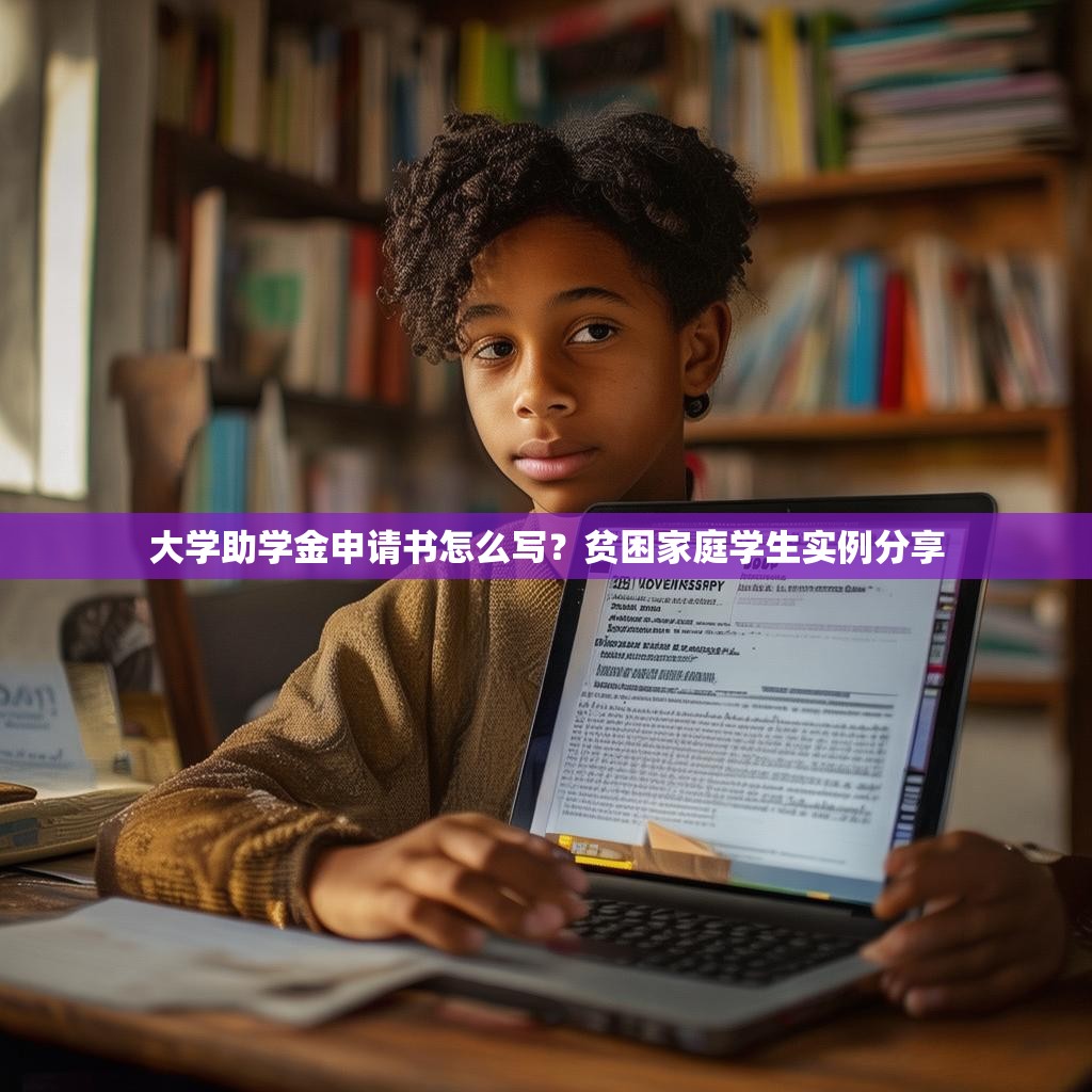 大学助学金申请书怎么写？贫困家庭学生实例分享