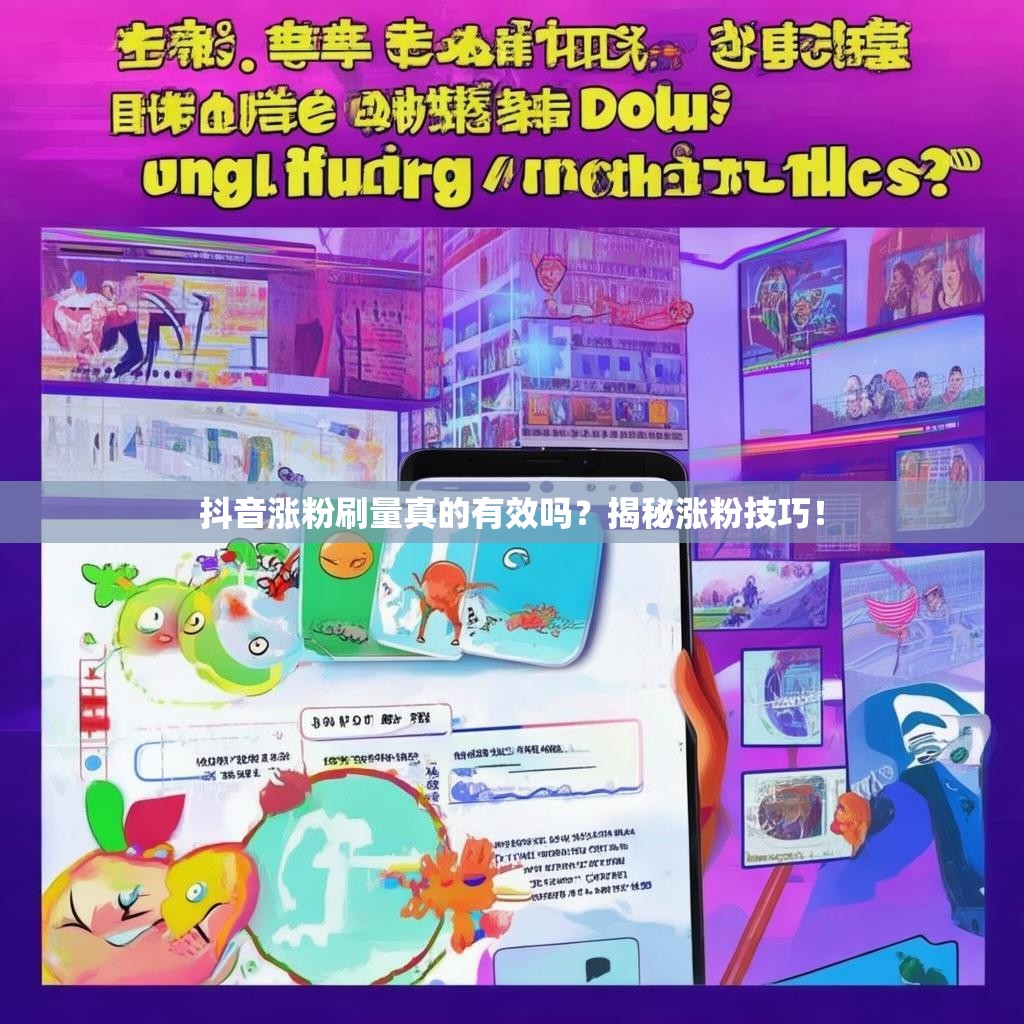 抖音涨粉刷量真的有效吗？揭秘涨粉技巧！