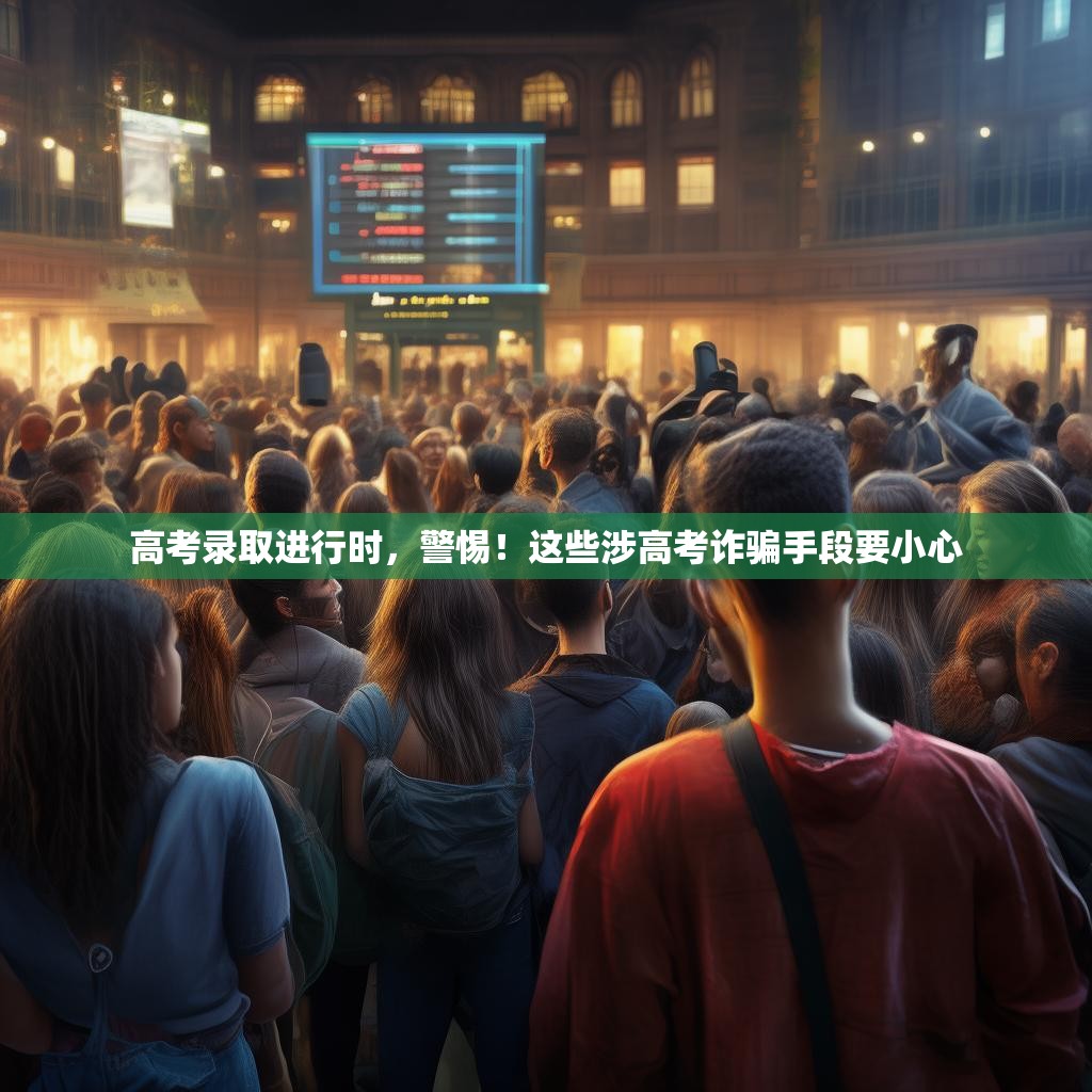 高考录取进行时，警惕！这些涉高考诈骗手段要小心