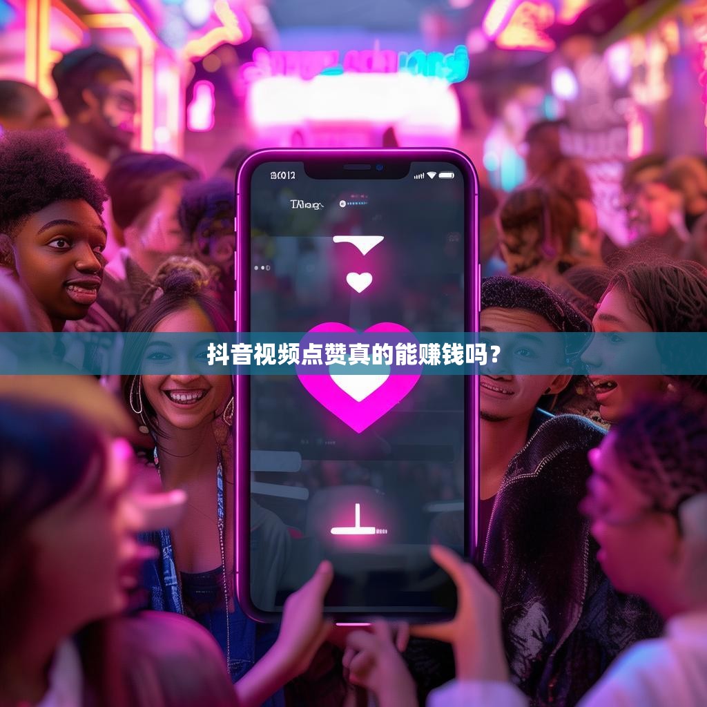 抖音视频点赞真的能赚钱吗？