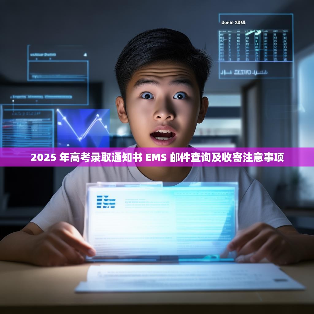 2025 年高考录取通知书 EMS 邮件查询及收寄注意事项