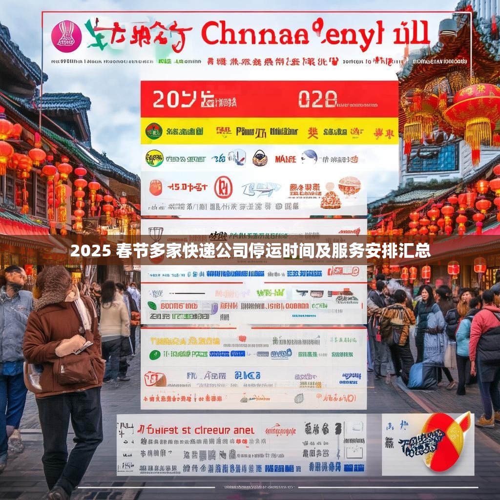 2025 春节多家快递公司停运时间及服务安排汇总