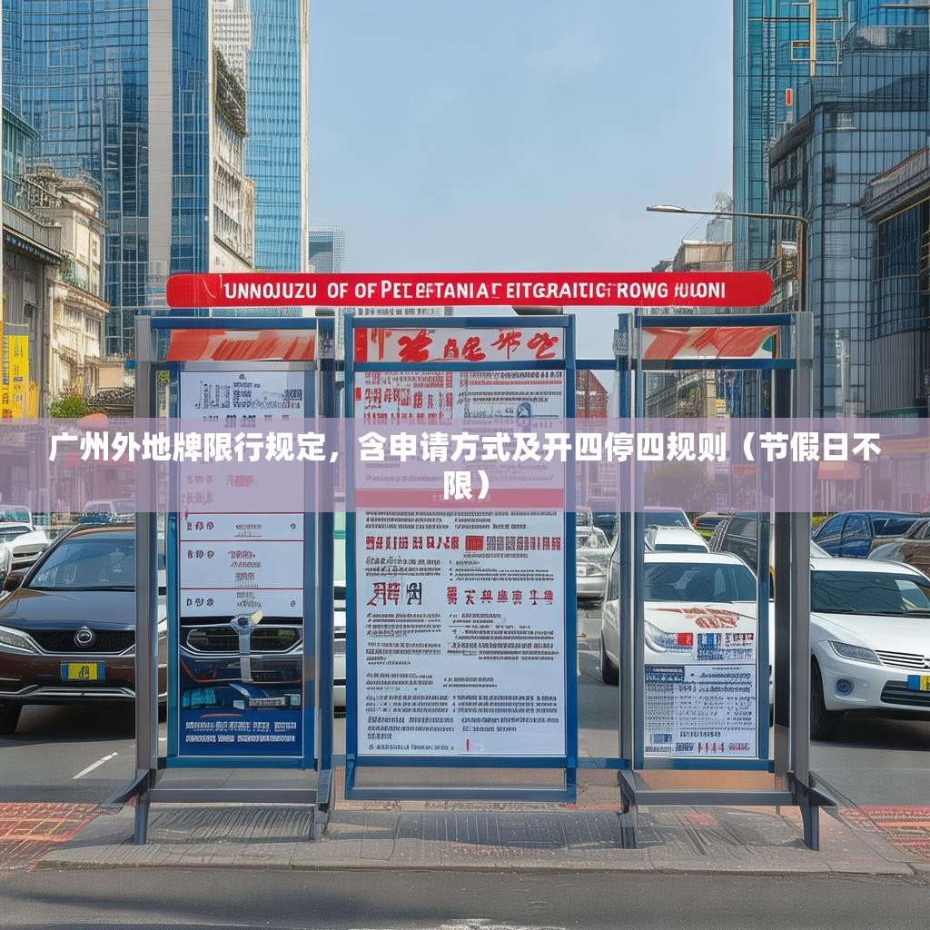 广州外地牌限行规定，含申请方式及开四停四规则（节假日不限）