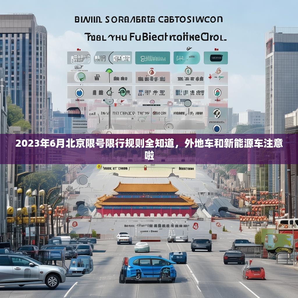 2023年6月北京限号限行规则全知道，外地车和新能源车注意啦