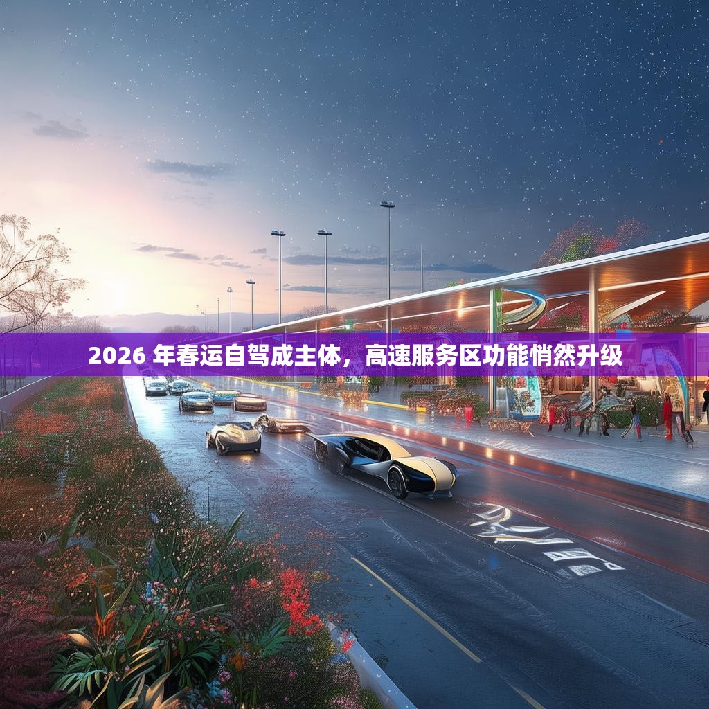 2026 年春运自驾成主体，高速服务区功能悄然升级